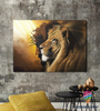 Gift For Christian Jesus Lion Hope And Faith CH Poster Canvas