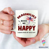Gift For Dragonfly Lover Dragonflies Make Me Happy Humans Make My Head Hurt Mug LN