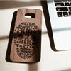 [US Only] Wood Phone Case for Universal Models - Skull 001 - designfullprint