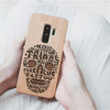 [US Only] Wood Phone Case for Universal Models - Skull 001 - designfullprint