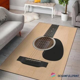 Classic Guitar Rug Gift For Guitarist CH