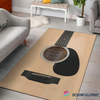 Classic Guitar Rug Gift For Guitarist CH
