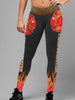 3D Firefighter Fire Rescue Leggings 005 - designfullprint
