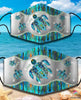 Gift For Turtle Lover Turtle Diamond Mask 3 pack LN