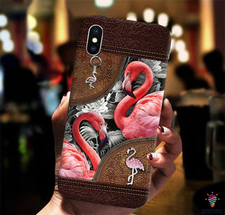 Flamingo Printed Phone Case NH