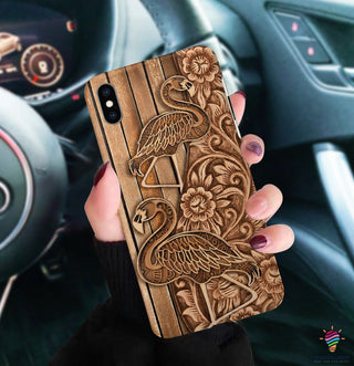 Flamingo Floral Phone Case NH