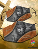 Easter Gift Gift For Christian God Faith Over Fear Jesus Leather Cloth Mask HG No Filter