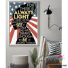 For There Is Always Light  Canvas Art and Poster HG