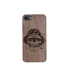 [US Only] Wood Phone Case for Universal Models - Skull 002 - designfullprint