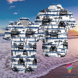 Tropical Jep Hawaii Button Shirt CM
