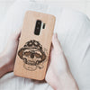 [US Only] Wood Phone Case for Universal Models - Skull 002 - designfullprint
