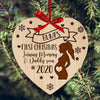 Gift For Dad Gift For Mom Bumps First Christmas Joining Mommy & Daddy Soon 2020 Ornament LH