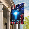 Gift For Christian Jesus Is My Savor Christ Face Jesus God Flag Christian American Flag US FLag LN