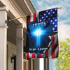 Gift For Christian Jesus Is My Savor Christ Face Jesus God Flag Christian American Flag US FLag LN