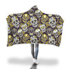 Ultra Soft Wool 3D Skull Hooded Blanket 015 - designfullprint