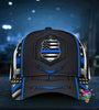 Police Blue Line Flag Cap HG