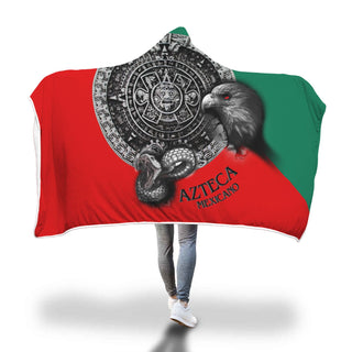 Special Sale: Mexico Flag Hooded Blanket - designfullprint