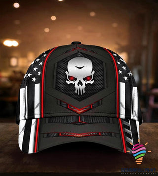 Skull Gift Skull red eyes Cap LN