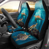 Gift For Turtle Lover Turtle In Ocean Car Seat Cover NH