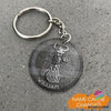 Gift For Viking Lover Viking Odin Mjolnir Metal Style Personalized Key Chain HG