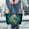 Tulip Season Australia Leather Tote Bag HG