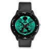 Green Raven Viking Watch - Leather/Stainless Steel Band 001
