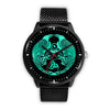 Green Raven Viking Watch - Leather/Stainless Steel Band 001