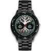 Yggdrasil Valknut Viking Watch - Leather/Stainless Steel Band 002