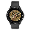 Battle Viking Axes Watch - Leather/Stainless Steel Band 005