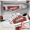 Football All Over Printed LowTop Canvas Shoes NH