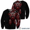 Gift For Wolf Lover Tatoo Fenrir Wolf Red And Black 3D All Over Printed Clothes Long Sleeve Shirt T shirt Bomber Shorts Men Tank Top HG