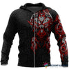 Gift For Wolf Lover Tatoo Fenrir Wolf Red And Black 3D All Over Printed Clothes Long Sleeve Shirt T shirt Bomber Shorts Men Tank Top HG