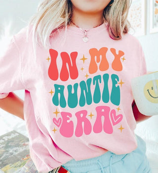 In My Auntie Era Shirt, Auntie Era shirt, Cool Aunt Shirt, Trendy aunt shirt, Funny aunt shirt, Gift from Niece, Shirt for Aunt HG