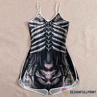 Skull Gift Skull Romper Rompers For Women LH Romper Dress Sexy Rompers Summer Rompers