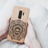 [US Only] Wood Phone Case for Universal Models - Skull 003 - designfullprint