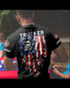 Gift For Trucker Trucker Us Flag Tshirt LH Gifts For Truck Drivers