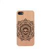 [US Only] Wood Phone Case for Universal Models - Skull 003 - designfullprint