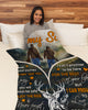 Gift For Dad Wherever Your Journey In Life Deer Dad To Son Drawstring Blanket HG