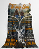 Gift For Dad Wherever Your Journey In Life Deer Dad To Son Drawstring Blanket HG