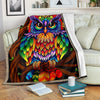 Owl Owls Lover Owl Blanket Owl Baby Blanket Sherpa Blanket HG