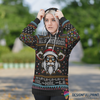 Gift For Viking Lover Vlado Art Viking Deck The Halls With Skulls 3D Knitting Pattern Viking Skull Hoodie/Sweater Ugly Christmas Sweater 3D Hoodie Skull Gift 3D Printed Hoodies HG
