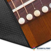 Guitar Rug Gift For Music Lover Gift For Musician Black Guitar Area Rug HG