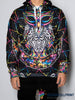 Hoodie Owl Electro Owl Hoodie Unisex Hoodie HG