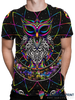 Electro Owl Owl Tshirt Owl Shirts Owl Shirt Mens Owl T Shirts For Ladies 3D T-Shirt