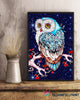 Owl Canvas Owl Canvas Art Owl Canvas Painting Canvas Painting Owl Wall Canvas HG
