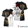 Gift For Christian Premium Christian Jesus Catholic 3D Printed Unisex Shirts LH Gift For Christian