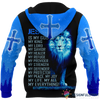 Gift For Christian Blue Christian Jesus Catholic Hoodie LH