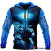 Gift For Christian Blue Christian Jesus Catholic Hoodie LH