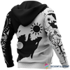 Gift For Viking Lover Skoll and Hati Viking Hoodie HG