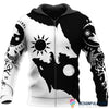 Gift For Viking Lover Skoll and Hati Viking Hoodie HG